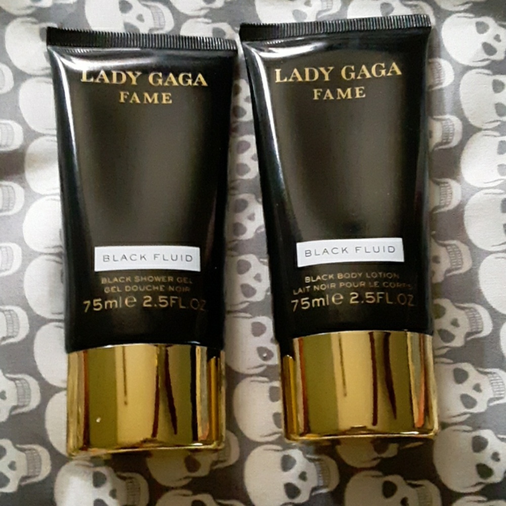 Lady GaGa FAME Black Lotion and Shower Gel